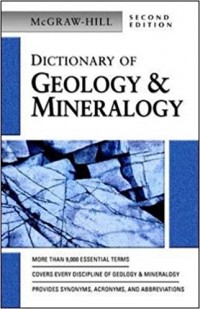 Image of Dictionary of Geology & Mineralogy