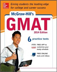 Image of McGraw-Hill's GMAT 2014