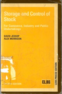 Storage and Control of Stock : for commerce, industry and public undertakings