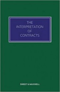 The Interpretation Of Contracts