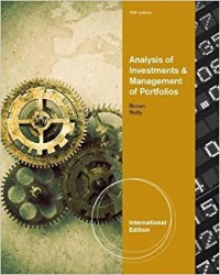 Analysis Of Investment & Management Of Portfolios